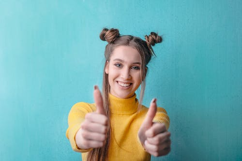 a lady appreciating your efforts to overcome your fear