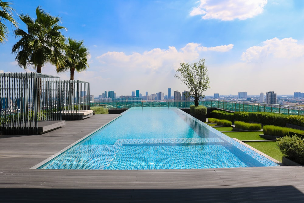 A pool after a maintenance service in Sterling