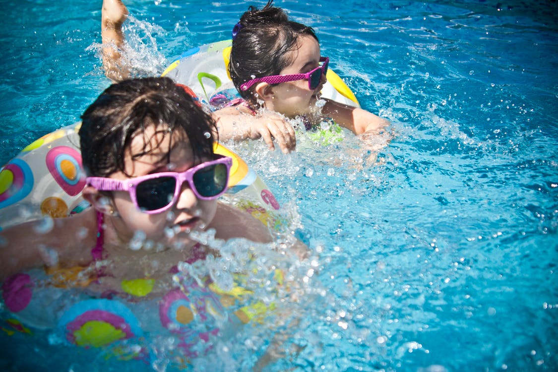 A pool party in Middleburg