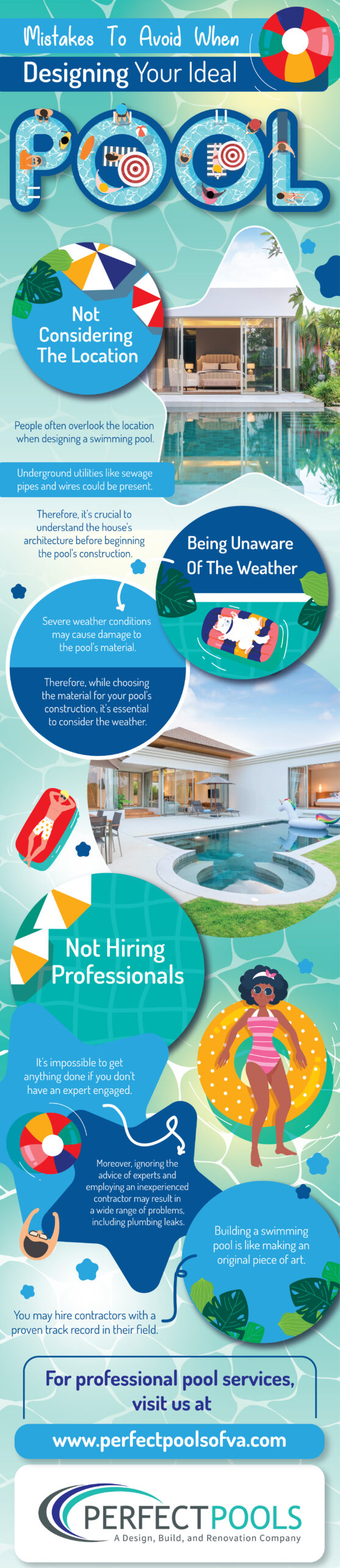 Mistakes to Avoid When Designing your Pool - Infograph