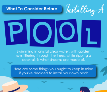 What To Consider Before Installing a Pool - Infograph