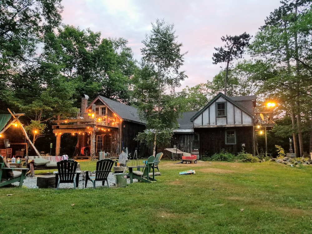 A gorgeous backyard