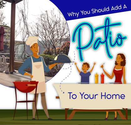Why You Should Add a Patio to your Home - Infograph